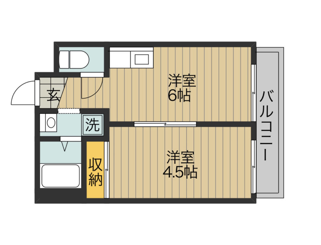 プロスパータナカ 福山市霞町賃貸