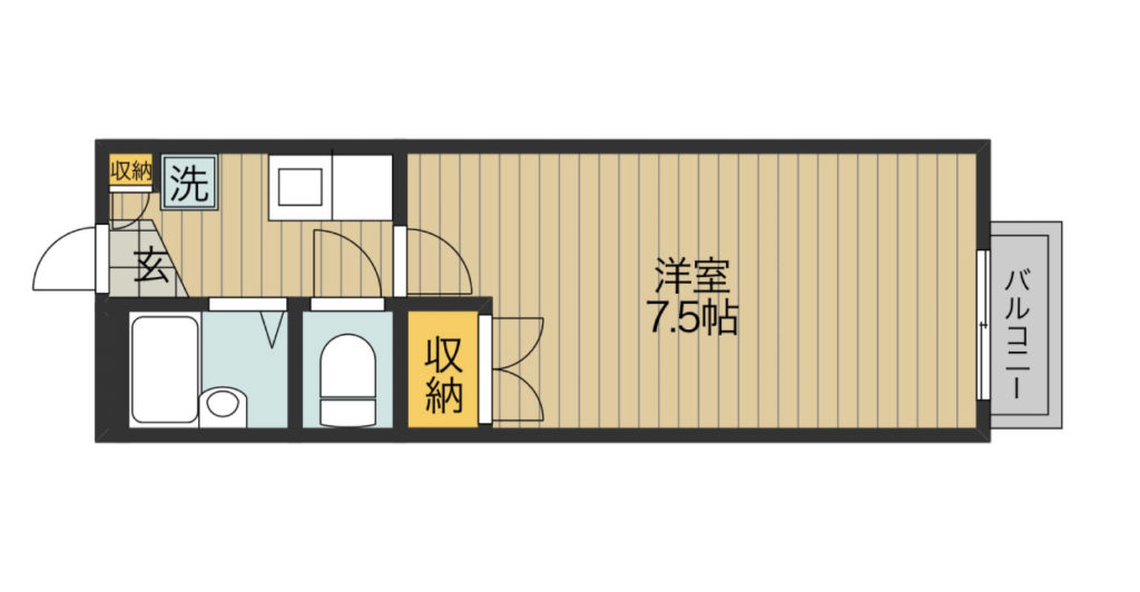 エメローズ渡辺 福山市御幸町下岩成賃貸