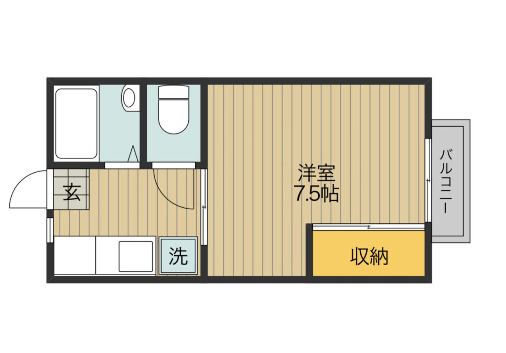 サンハイツたねもと　福山市東川口町賃貸