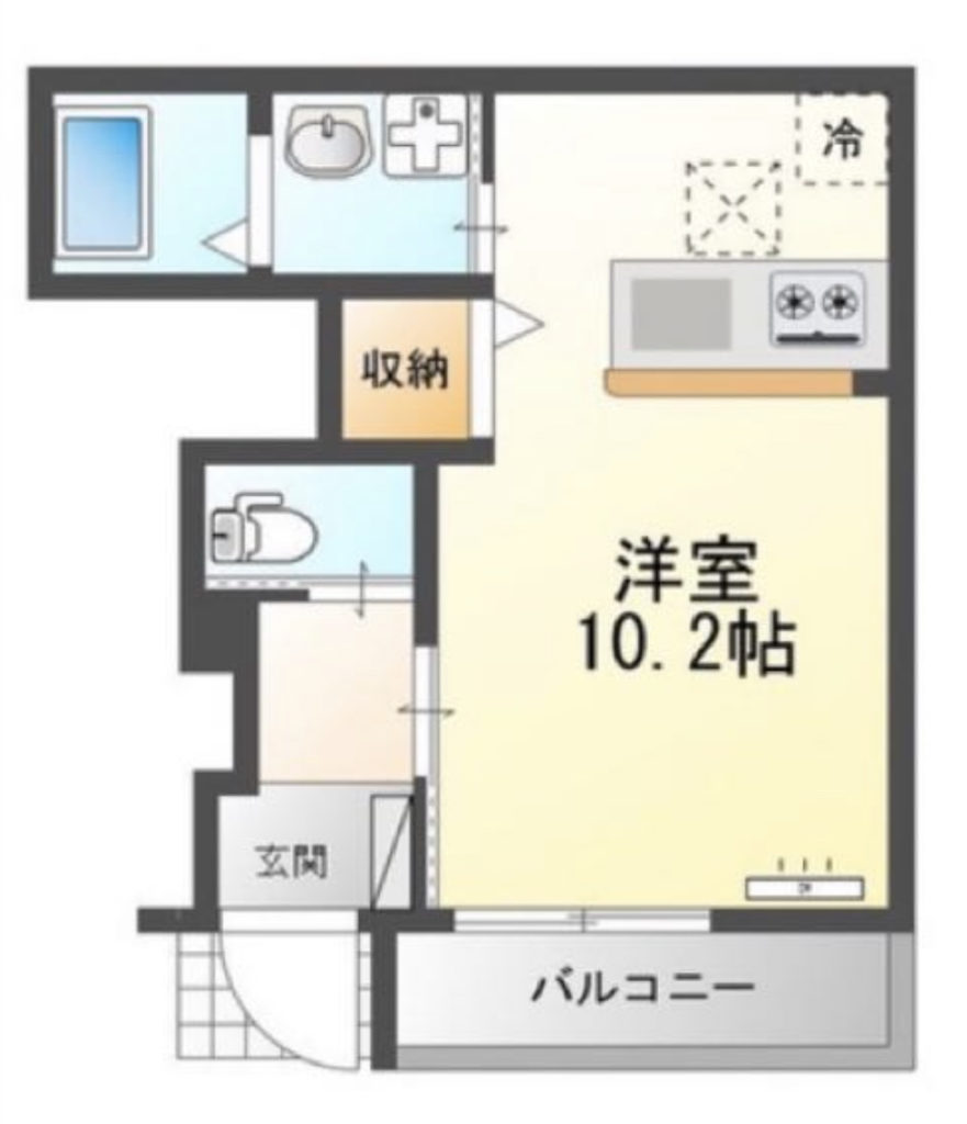 ハピネスローズ 福山市南手城町賃貸