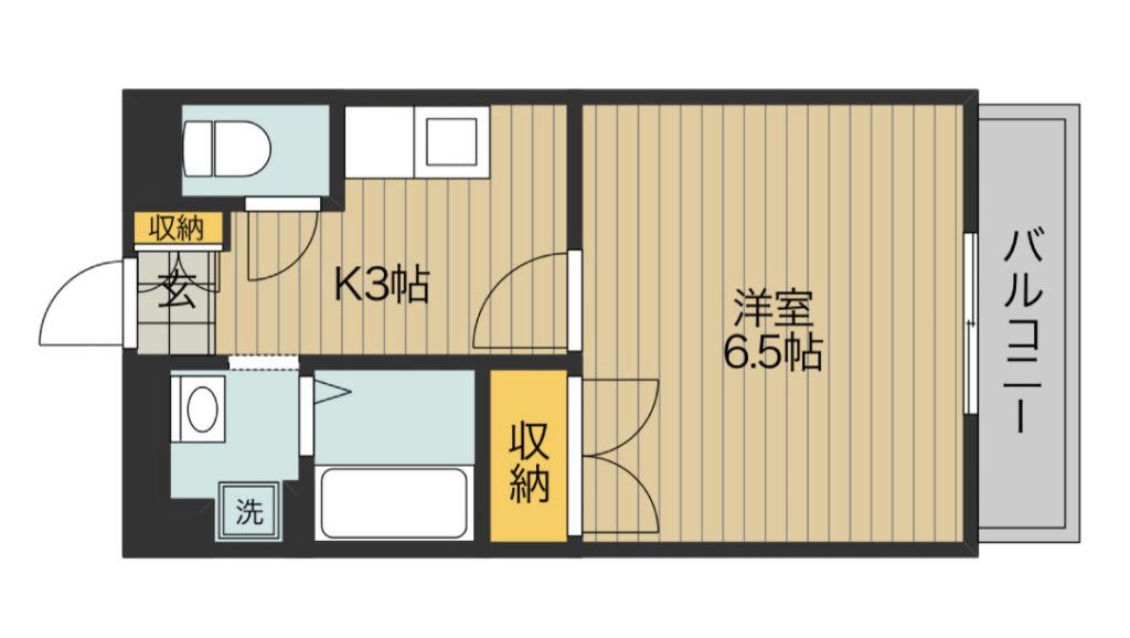 プラスパーA　福山市三吉町賃貸