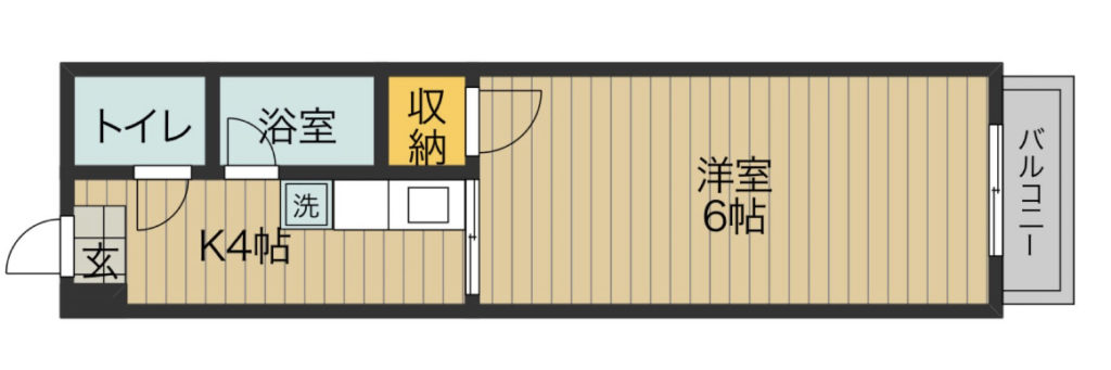 沖野上第4菊屋マンション　福山市沖野上町賃貸