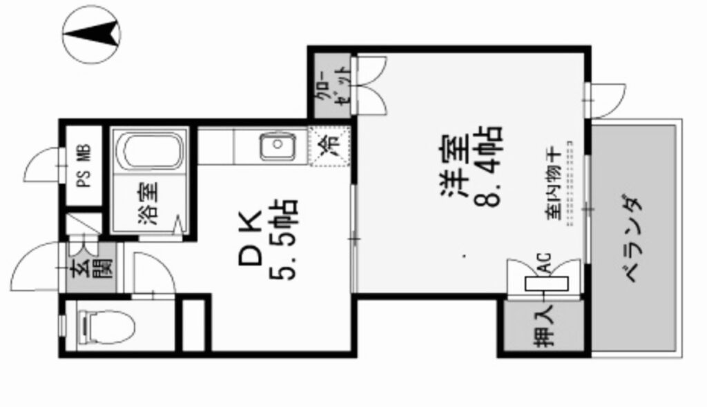 福山市三吉町南賃貸 福山市三吉町南みよしのハイツ 福山市三吉町南不動産の岩原