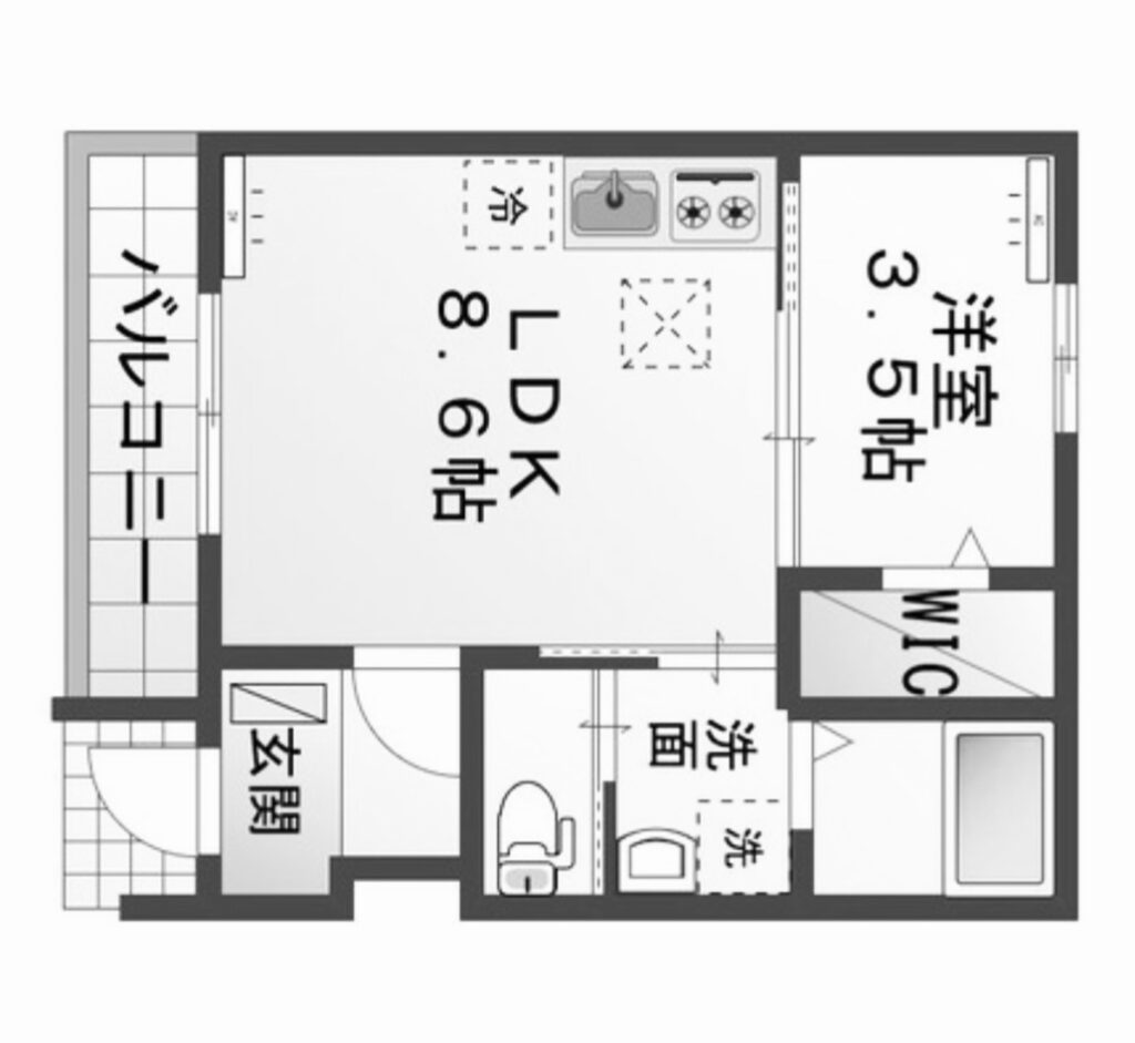 福山市東川口町ジュジュ 福山市立大学賃貸 福山市立大学不動産の岩原