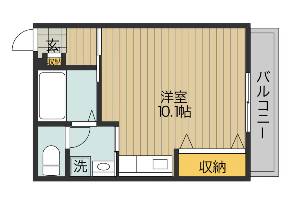 福山市西町賃貸　福山市西町メゾンドキャトル2