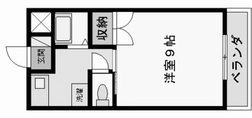 福山市花園町賃貸　福山市花園町バグースⅡ