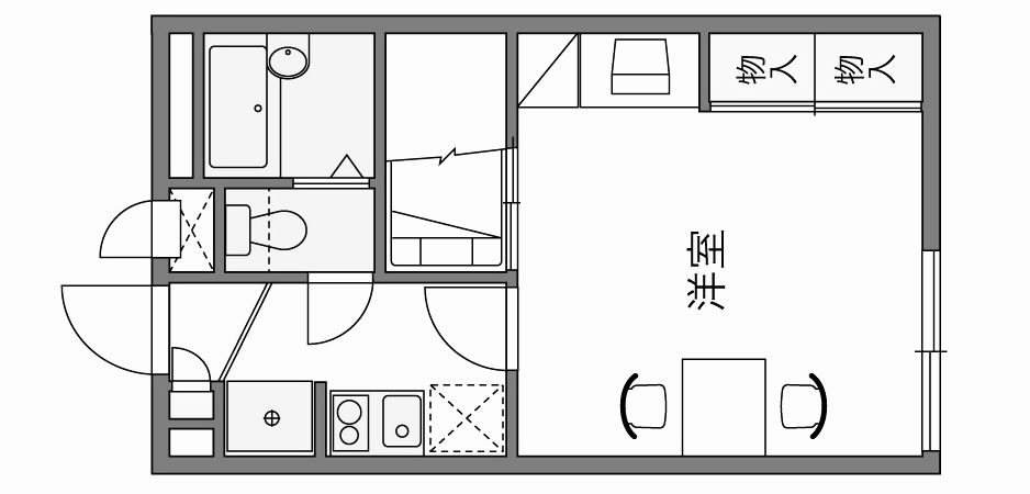 福山市桜馬場町賃貸 福山市桜馬場町レオパレス ゆう