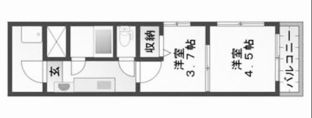 福山市北吉津町オリーブビュー北吉津　穴吹ビジネス専門学校賃貸