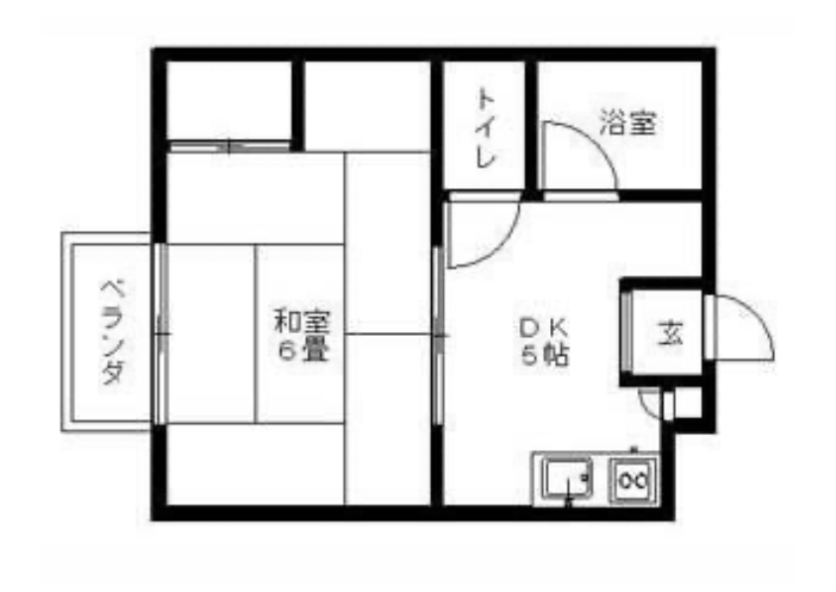 福山市駅家町万能倉コーポラス栄光 福山平成大学一人暮らし 福山平成大学不動産の岩原