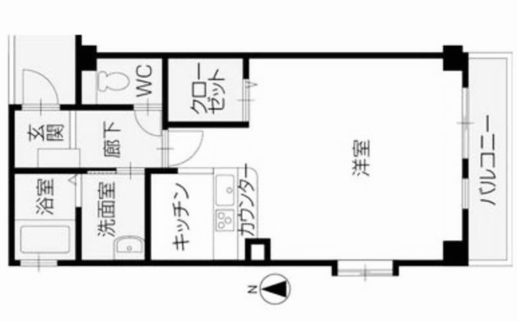 福山市南手城町ポルテ南手城　福山市立大学賃貸　福山市立大学不動産の岩原