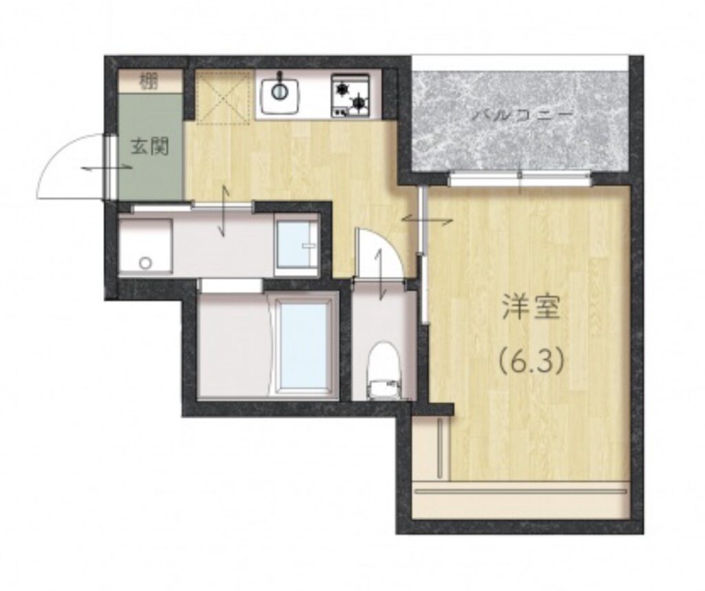 福山市三吉町南comfort三吉町南 福山市立大学不動産の岩原 穴吹調理製菓専門学校一人暮らし