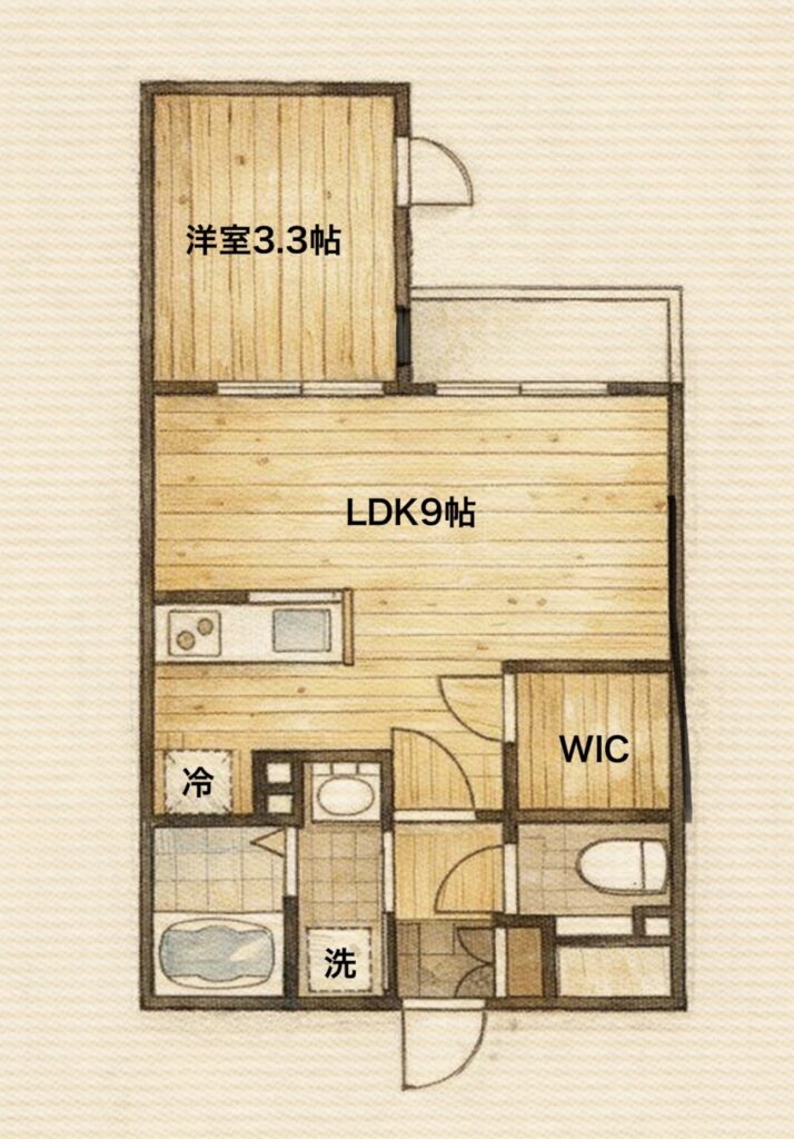 福山市三吉町南月光福山中央参番館 福山市立大学一人暮らし 福山市立大学不動産の岩原